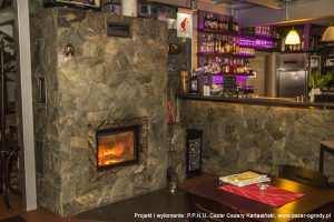 Łupek elewacja wewnętrzna