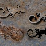 Jaszczurki w kamieniu