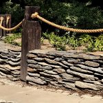 murek z łupka ogród japoński