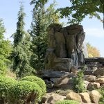 łupek kamień na tył kaskady