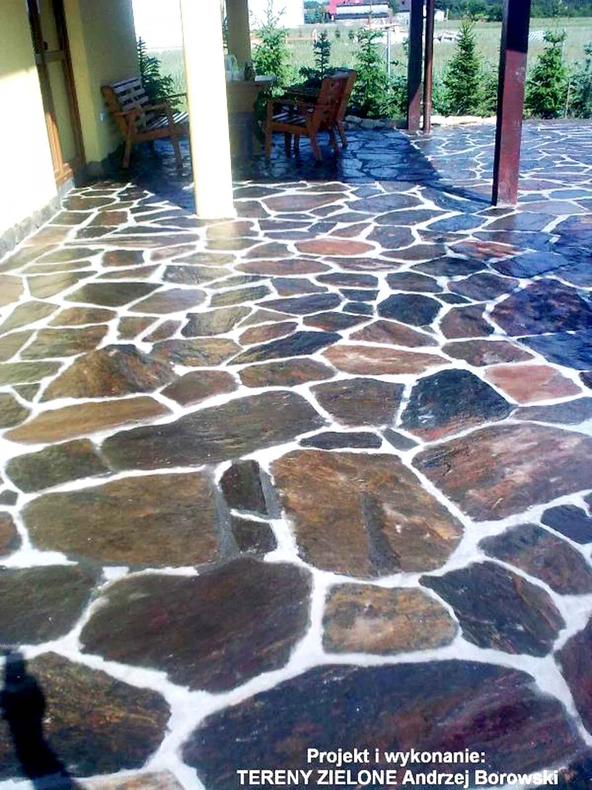 Kamień na taras