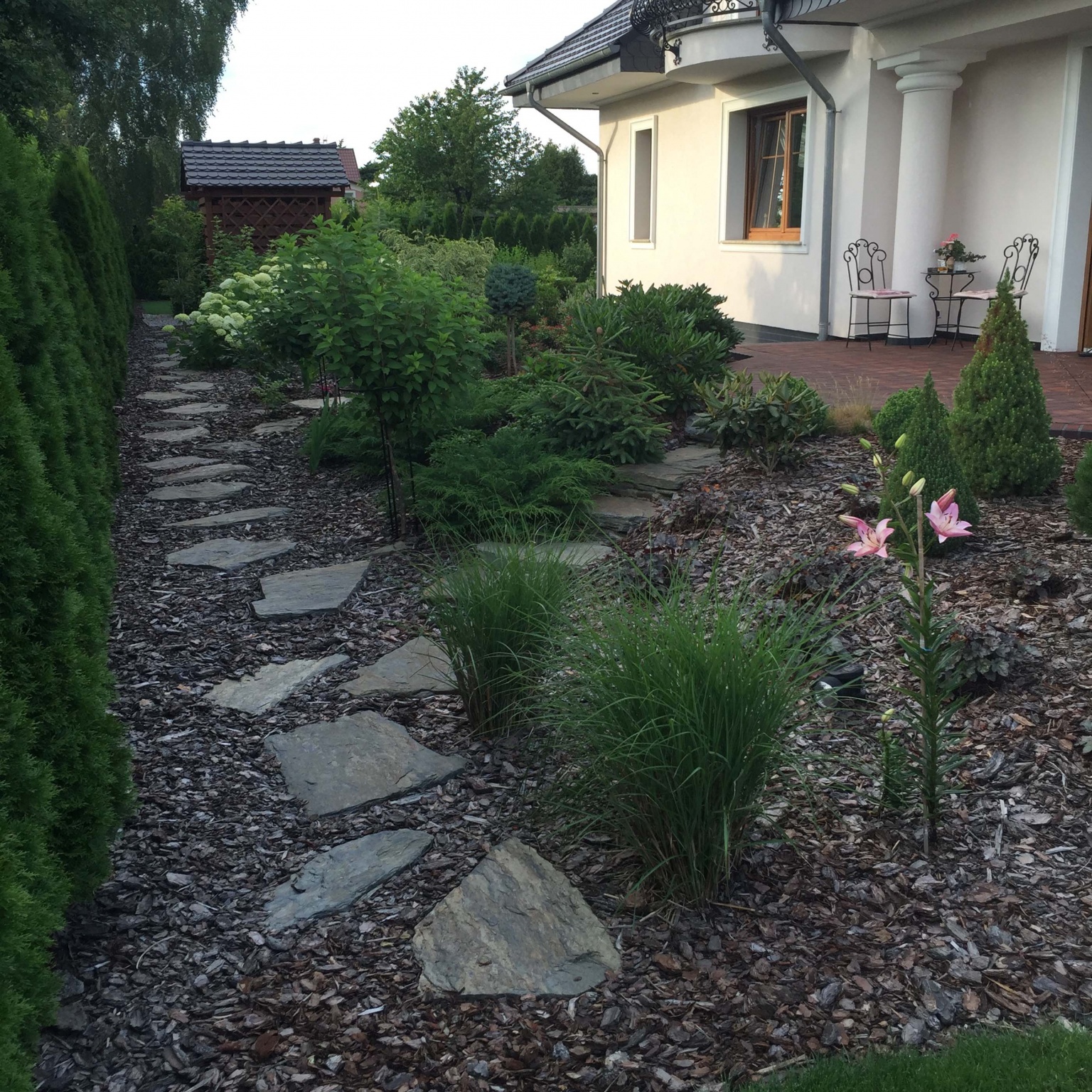 Kamień ogrodowy ścieżka