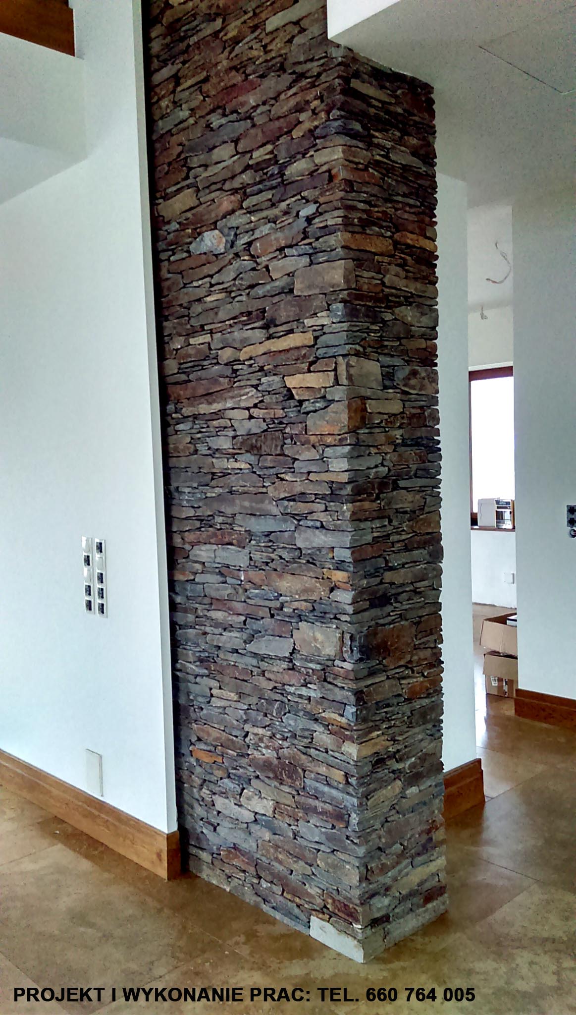 Fasada z łupka szarogłazowego 5